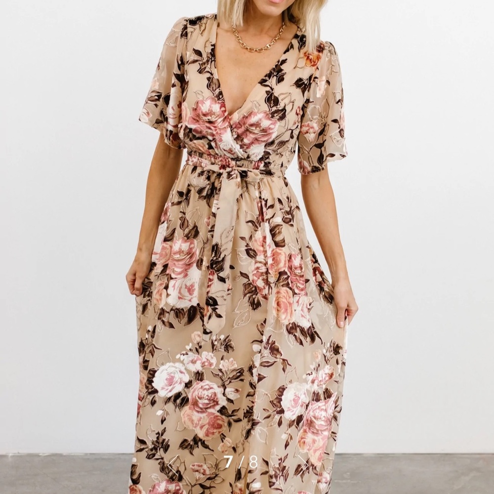Baltic Born Uma Velvet Maxi Dress